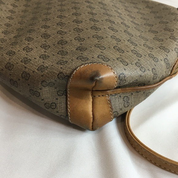 Gucci Brown GG Plus Crossbody Bag Sku#83975 - Picture 4 of 12